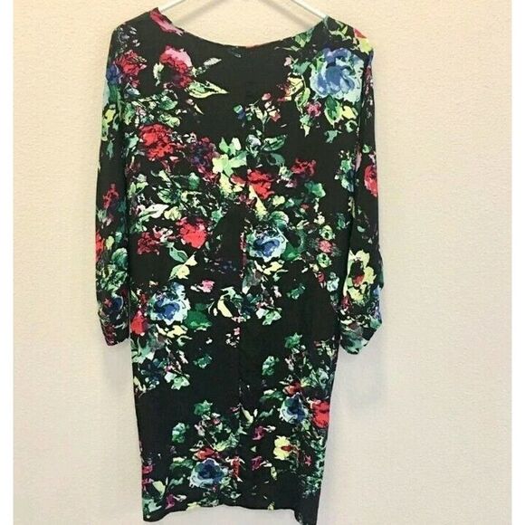 Maeve Petal Palette Dress Floral Dolman Pockets - Picture 3 of 6